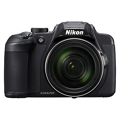 Nikon COOLPIX B700 Bridge Camera, 20.3MP, 4K UHD, 60x Optical Zoom, Wi-Fi, Bluetooth, 3 Vari-Angle LCD Screen, Black